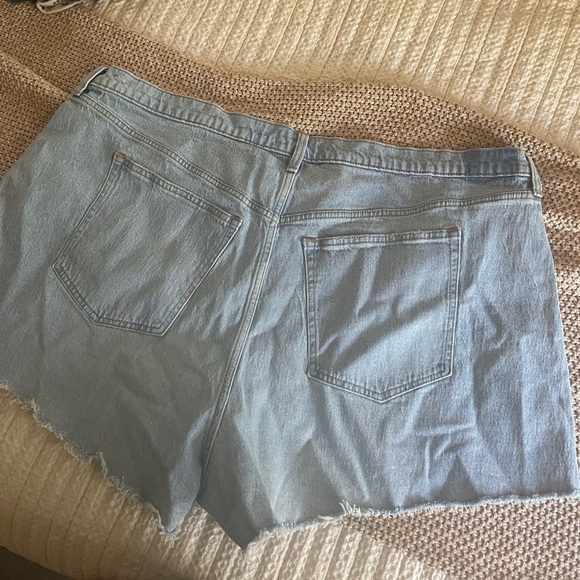 Abercrombie & fitch 90s relaxed cutoff short light wash high waist size 36 - Picture 8 of 10